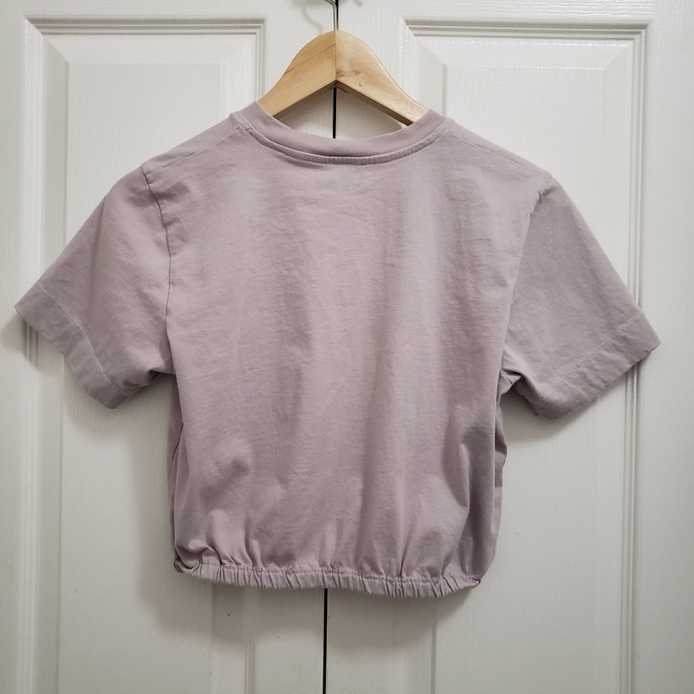 Wilfred | Light Purple Crop Top T-Shirt - Picture 4 of 10